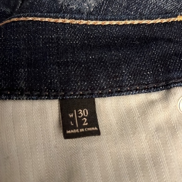 Abercrombie and Fitch distressed cut off jeans shorts size 30 - Picture 6 of 8